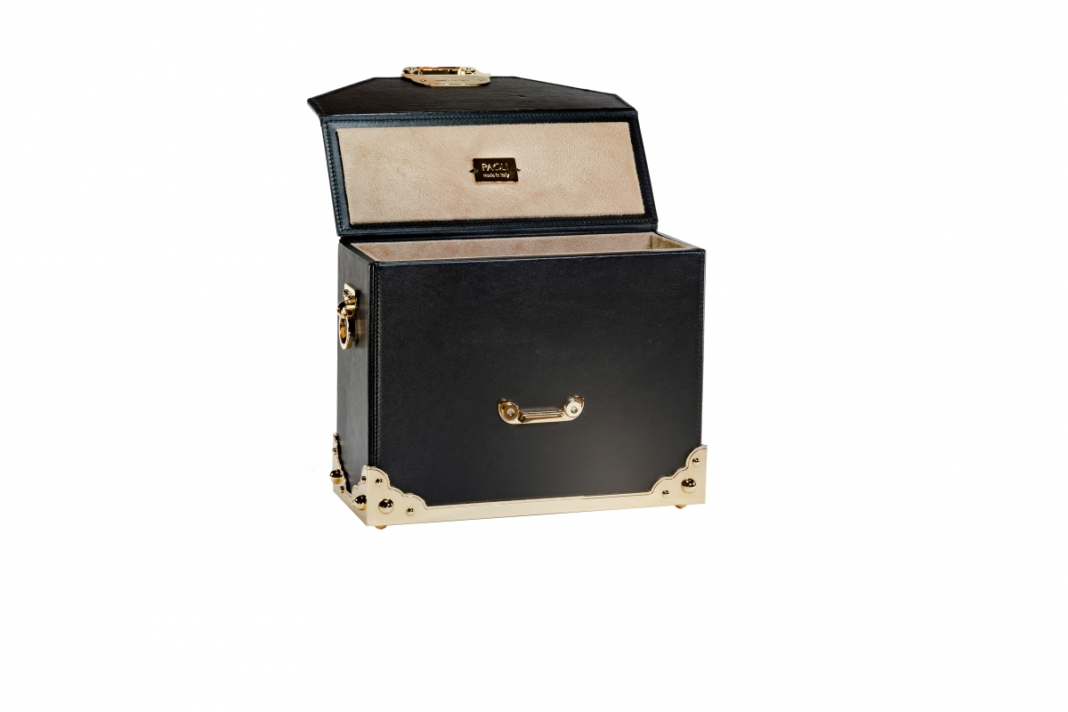 Monaco Black Box Handbag Paoli