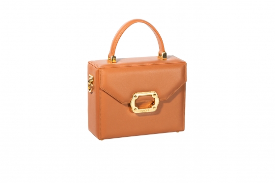 900' Classic Bag (Cognac) Gold