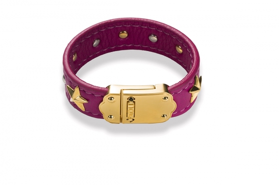 Bracciale-Gioiello Mix-Stars Fucsia
