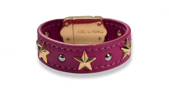 Bracciale-Gioiello Mix-Stars Fucsia